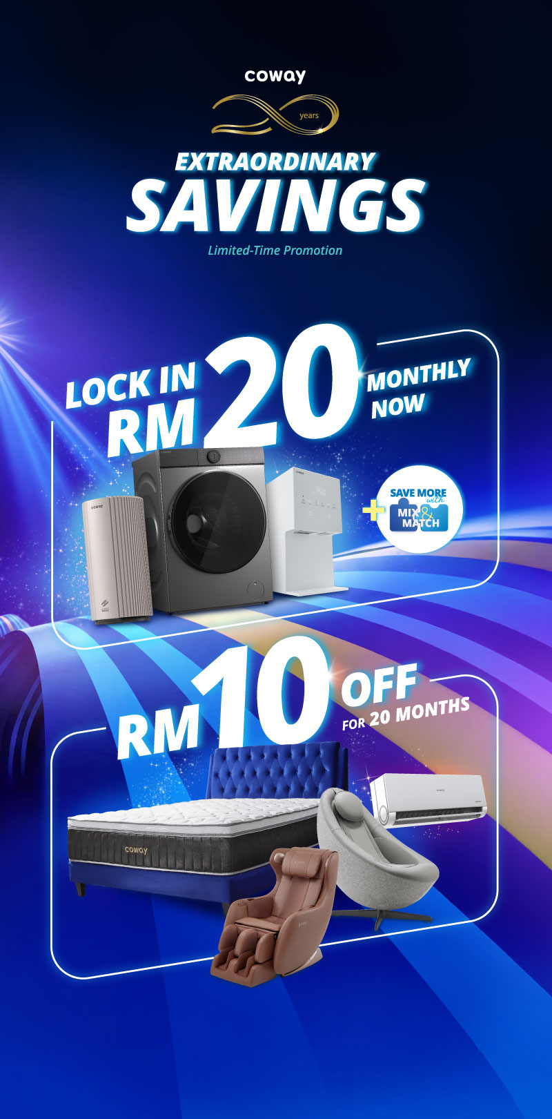 Coway 20th Anniversary Promo