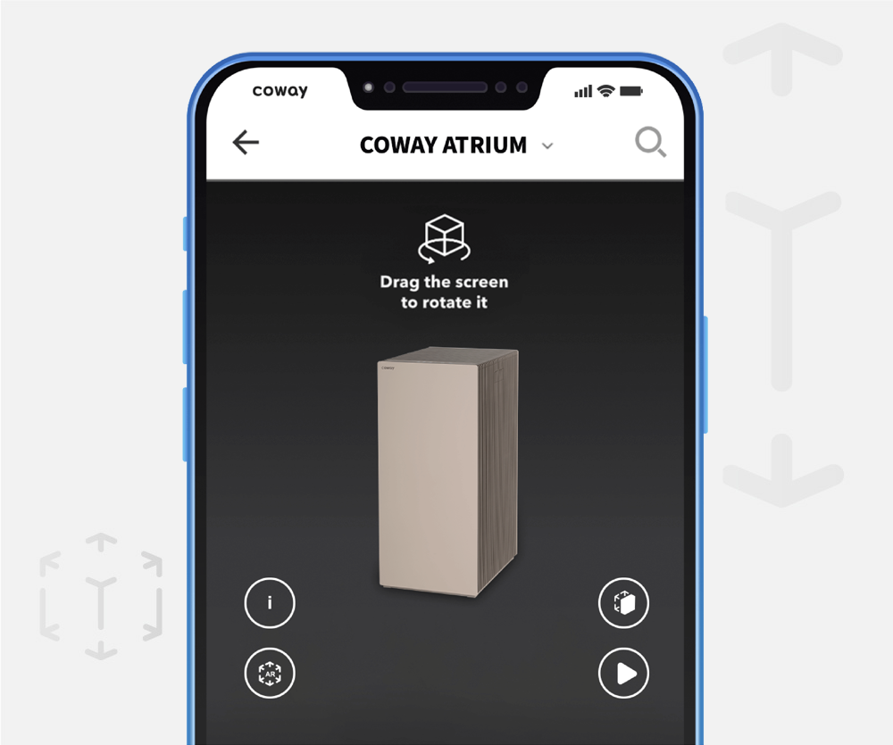 Coway AR - Mobile Application