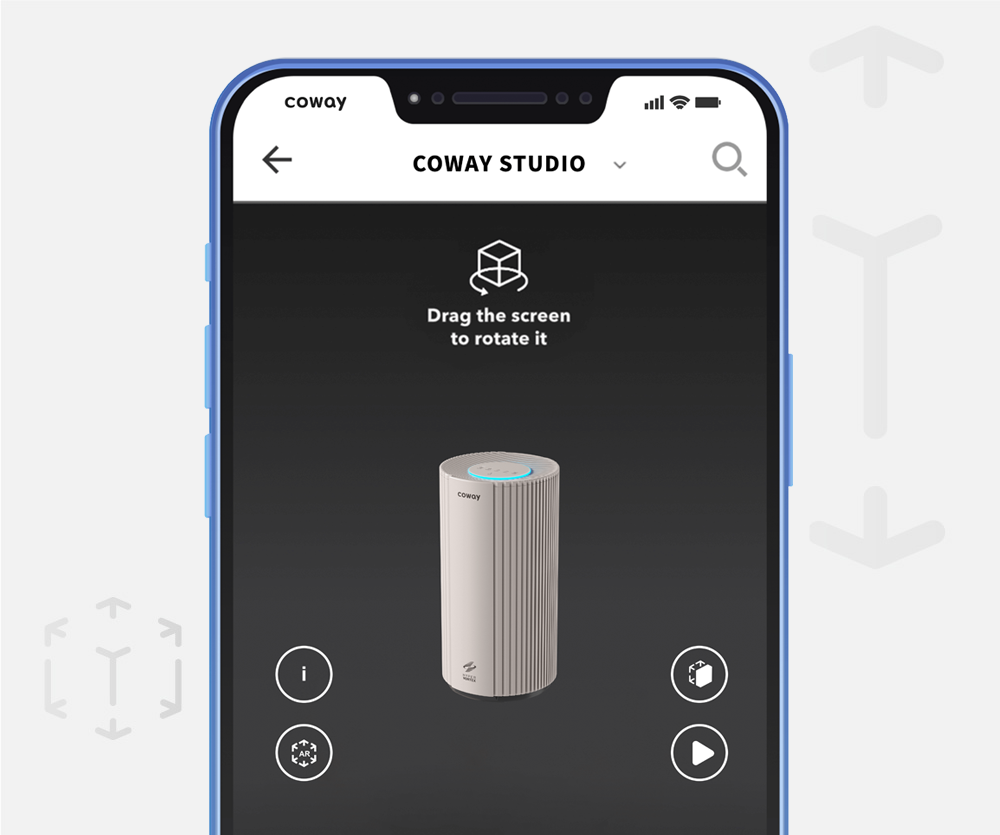 Coway AR - Mobile Application