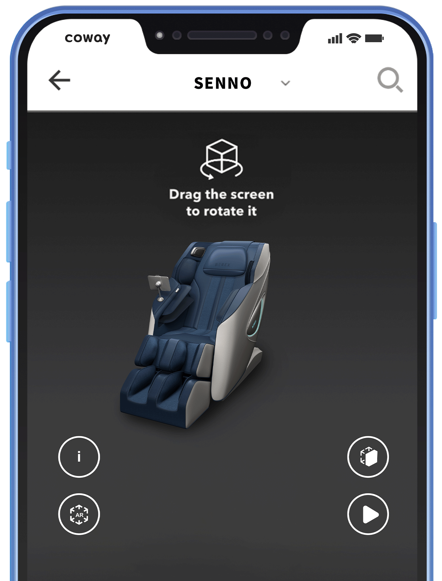 Coway AR - Mobile Application