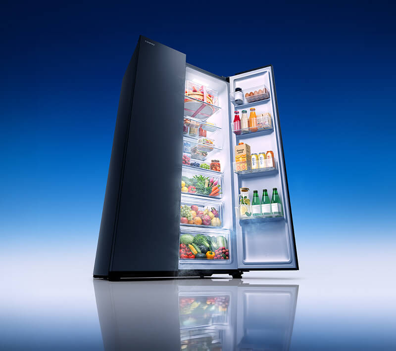 Coway Side-by-Side Fridge 715L